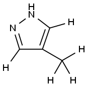 4-(methyl-d3)-1H-pyrazole-3,5-d2 Structure