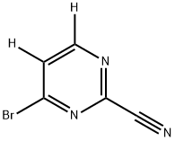2259315-70-1 4-bromopyrimidine-2-carbonitrile-5,6-d2