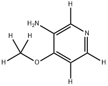 4-(methoxy-d3)pyridin-2,5,6-d3-3-amine 结构式