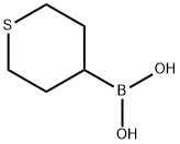 B-(tetrahydro-2H-thiopyran-4-yl)boronic acid Struktur
