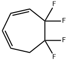 5,5,6,6-テトラフルオロ-1,3-シクロヘプタジエン 化学構造式