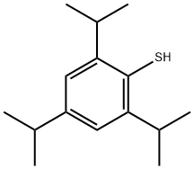 Benzenethiol, 2,4,6-tris(1-methylethyl)- Structure