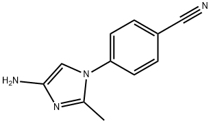 4-(4-amino-2-methyl-1H-imidazol-1-yl)benzonitrile|