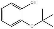 2-叔丁氧基苯酚, 23010-10-8, 结构式