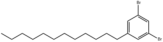 1,3-二溴-5-十二烷基苯, 231606-27-2, 结构式