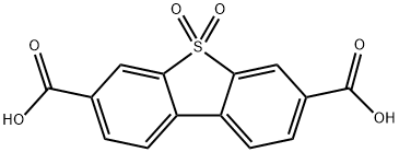5,5-Dioxo-5H-dibenzo[b,d]thiophene-3,7-dicarboxylic Acid Structure