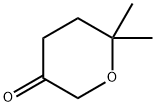 6,6-二甲基二氢2H吡喃-3(4H)-酮,24203-56-3,结构式
