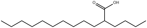 2-butyldodecanoic acid Structure