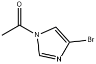 1-ACETYL-4-BROMO-1H-IMIDAZOLE Struktur