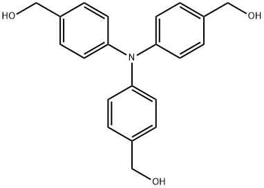 Benzenemethanol, 4,4',4''-nitrilotris- 化学構造式