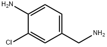 4-(氨基甲基)-2-氯苯胺,263713-33-3,结构式
