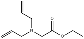 Glycine, N,N-di-2-propen-1-yl-, ethyl ester Struktur