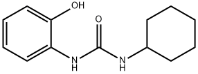 1-cyclohexyl-3-(2-hydroxyphenyl)urea,2656-23-7,结构式