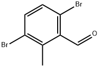 3,6-二溴-2-甲基苯甲醛, 269394-29-8, 结构式