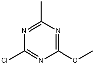2-Chloro-4-methyl-6-methoxy-1,3,5-triazine 化学構造式