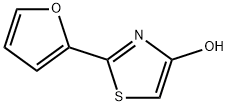 2-(2-Furyl)-4-hydroxythiazole Struktur