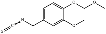4-[(methoxylmethyl)oxy]-3-methoxybenzyl isothiocyanate Structure