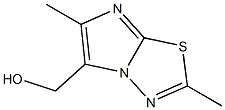 (2,6-二甲基咪唑并[2,1-B][1,3,4]噻二唑-5-基)甲醇, 294179-26-3, 结构式