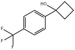 1-(4-三氟甲基-苯基)-环丁醇, 29480-10-2, 结构式