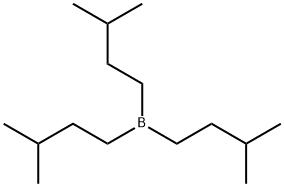 トリス(3-メチルブチル)ボラン 化学構造式