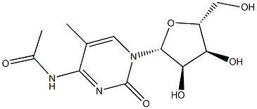 N4-Acetyl-5-methylcytidine Structure