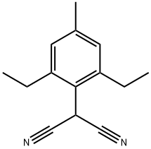 (2,6-diethyl-4-methylphenyl)propanedinitrile Structure