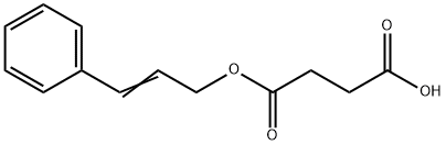 4-oxo-4-{[(E)-3-phenyl-2-propenyl]oxy}butanoic acid,314767-50-5,结构式