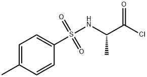 (S)-2-(4-methylphenylsulfonamido)propanoyl chloride Structure