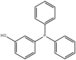 3-(二苯基膦基)苯酚 结构式