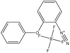 2-phenoxybenzenediazonium tetrafluoroborate Structure