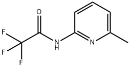2,2,2-Trifluoro-N-(6-methyl-pyridin-2-yl)-acetamide Structure
