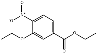 Ethyl 3-ethoxy-4-nitrobenzoate Struktur