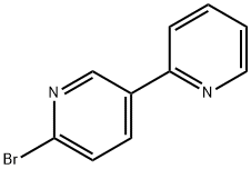 2-Bromo-5-(2-pyridyl)pyridine Structure