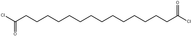 Hexadecanedioyl dichloride 结构式