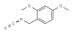1-(isothiocyanatomethyl)-2,4-dimethoxy benzene,34966-97-7,结构式