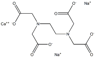 CalciuM disodiuM EDTA,35-00-7,结构式
