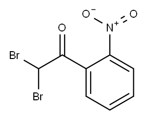 2,2-二溴-2'-硝基苯乙酮,35928-59-7,结构式