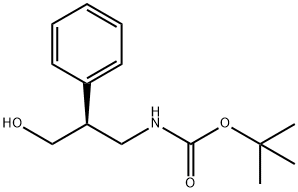 Boc-(S)-3-amino-2-phenylpropan-1-ol,365512-60-3,结构式