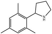 2-(2,4,6-trimethylphenyl)pyrrolidine Structure