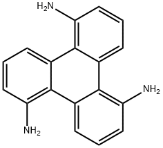 苯并菲-1,5,9-三胺, 371786-11-7, 结构式