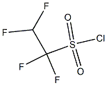 Ethanesulfonylchloride,1,1,2,2-tetrafluoro- Structure