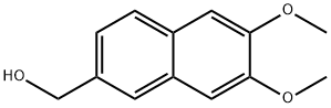 (6,7-dimethoxynaphthalen-2-yl)methanol 结构式