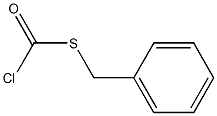 Carbonochloridothioic acid, S-(phenylmethyl) ester Structure