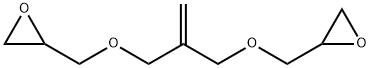 Oxirane, 2,2'-[(2-methylene-1,3-propanediyl)bis(oxymethylene)]bis- (9CI) Struktur