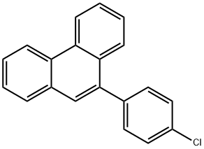 9-(4-クロロフェニル)フェナントレン 化学構造式