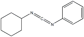 1-苯基-3-环己基碳二亚胺, 3878-67-9, 结构式