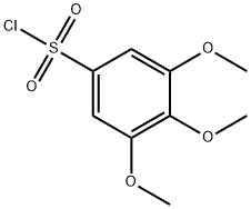 3,4,5-Trimethoxybenzene- 1-sulfonyl chloride Structure