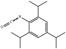 2-isocyanato-1,3,5-tris(propan-2-yl)benzene 结构式