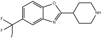 2-(piperidin-4-yl)-5-(trifluoromethyl)-1,3-benzoxazole Structure