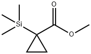 1-(三甲基硅基)环丙烷甲酸甲酯,40195-35-5,结构式